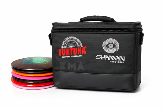 Hielera KMA by Shaman & Fortuna con 2 Discos FUEGO y 1 Disco SORPRESA plástico PREMIUM